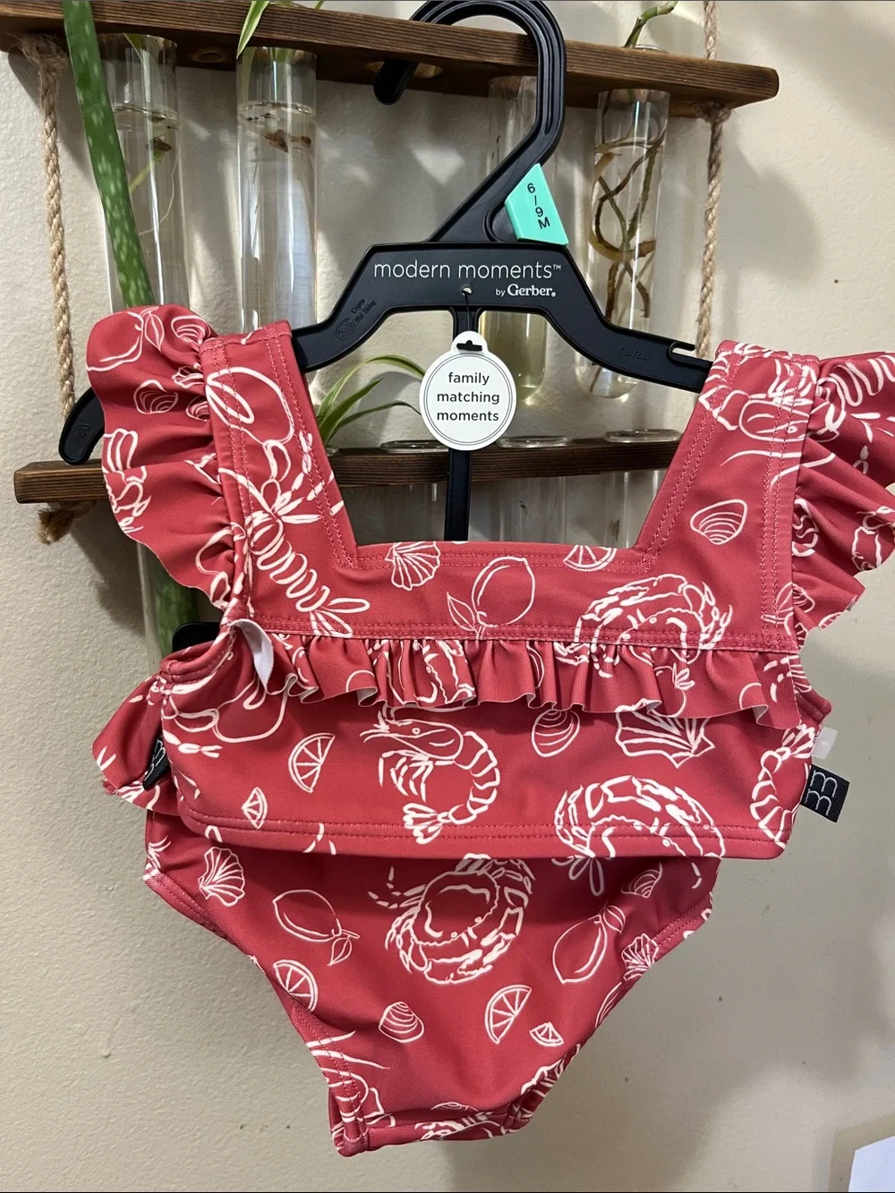 Adorable Baby 2-Piece Swimsuit by Modern Moments - Brand New!